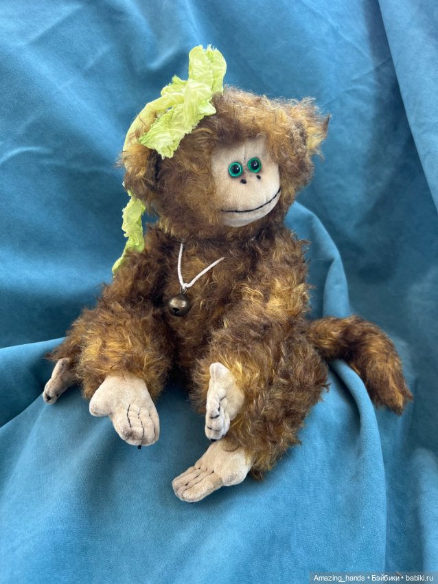 Обезьяна Анфиса — Авторские игрушки (фото 5)
