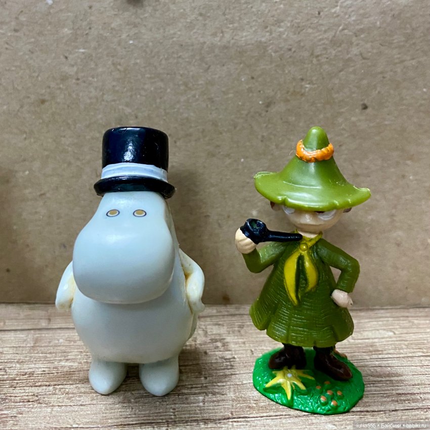Moomin фигурки Муми-троллей из разных серий (фото 5)