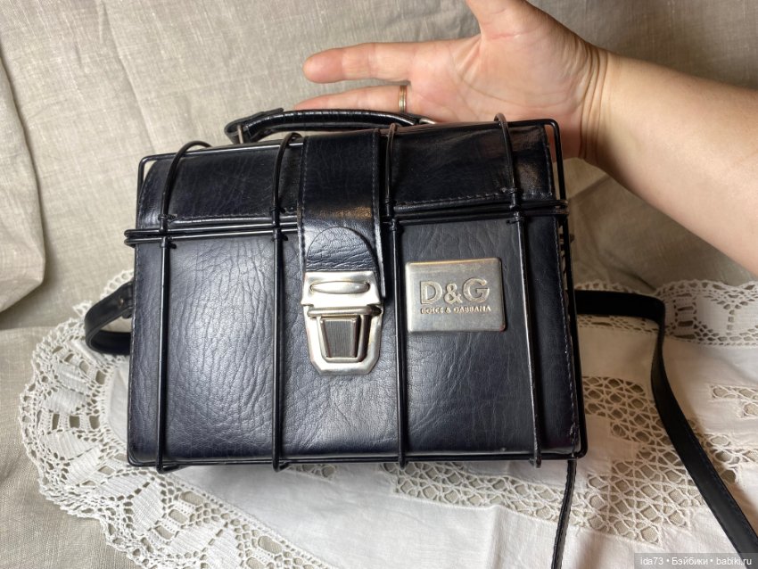 Сумка в металлической клетке - «переноска» для кукольных нужностей и кукол