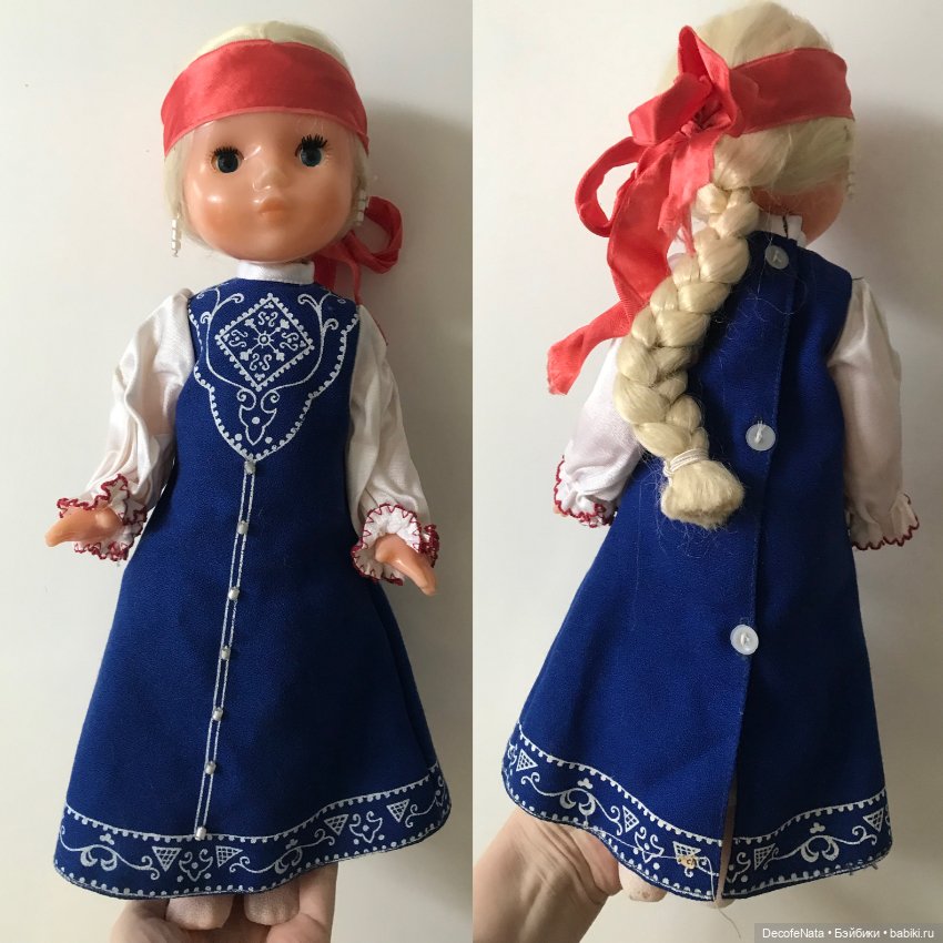 Настенька Нахабино СССР — Винтажные куклы и игрушки детства