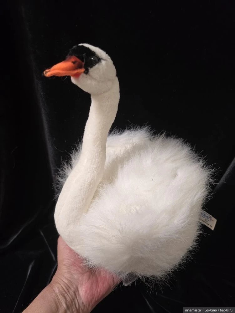 Шикарный лебедь от Hansa — Игрушки для детей (фото 7)