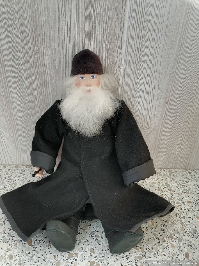 Батюшка Тихон , авторская кукла (фото 8)