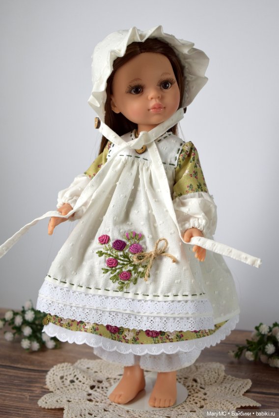 Весенний комплект с вышивкой на Паола Рейна🌷 (фото 3)