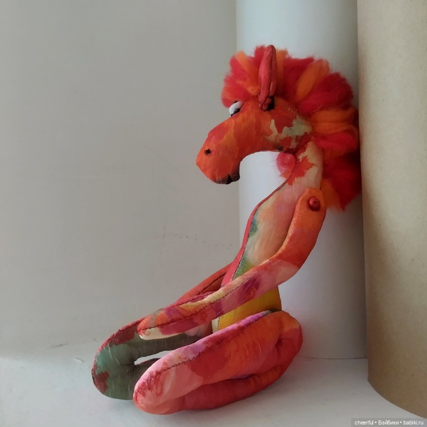 Интерьерная игрушка - лошадка Гербера (фото 5)