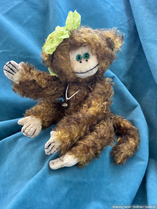 Обезьяна Анфиса — Авторские игрушки (фото 3)