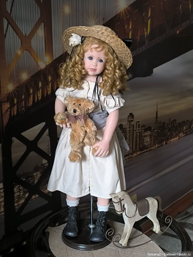 Кара - сама нежность — Фарфоровые куклы