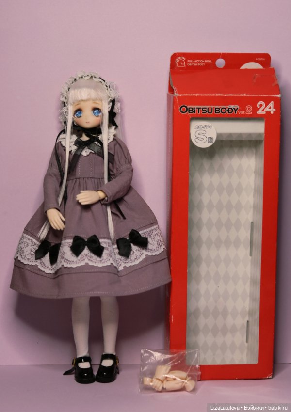 Шарнирная аниме кукла Obitsu OOAK