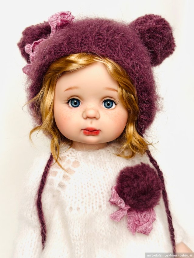 Блондиночка Стеша, авторская шарнирная кукла из полиуретана, фулсет (фото 7)