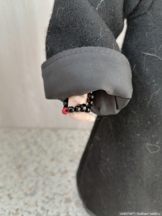 Батюшка Тихон , авторская кукла (фото 2)