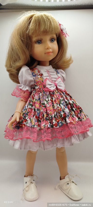 Платье для кукол Паола Рейна 32-34 см и им подобным (фото 4)