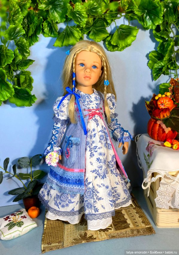 Голубоглазая Мила Готц ООАК (фото 3)