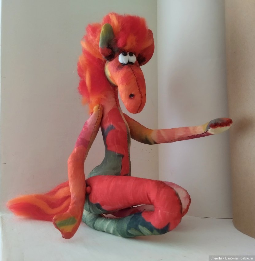 Интерьерная игрушка - лошадка Гербера (фото 6)