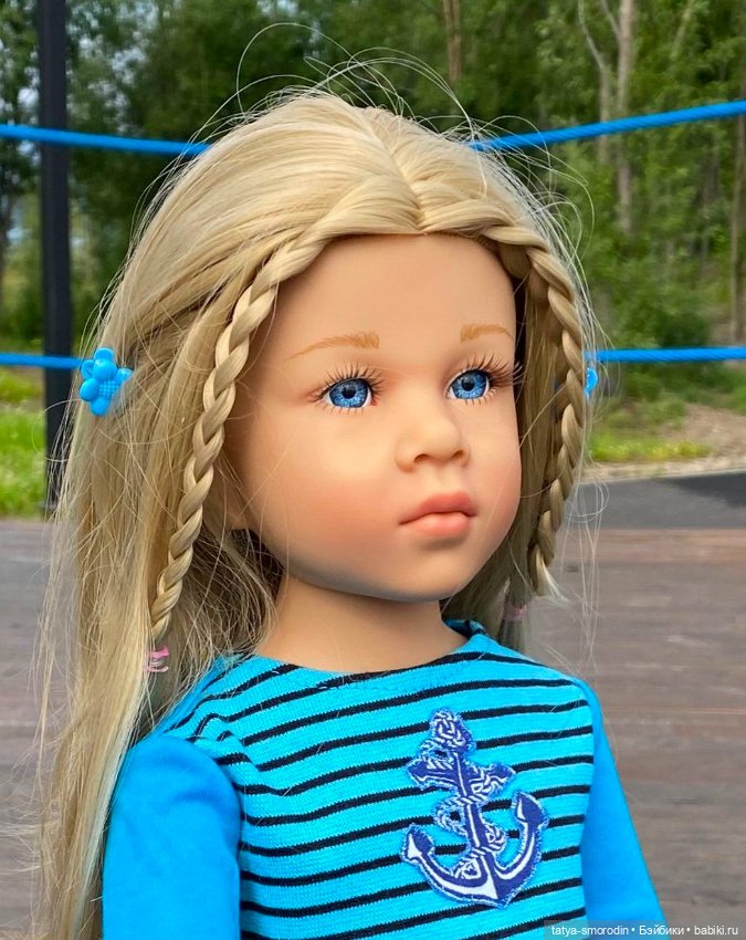 Голубоглазая Мила Готц ООАК (фото 2)