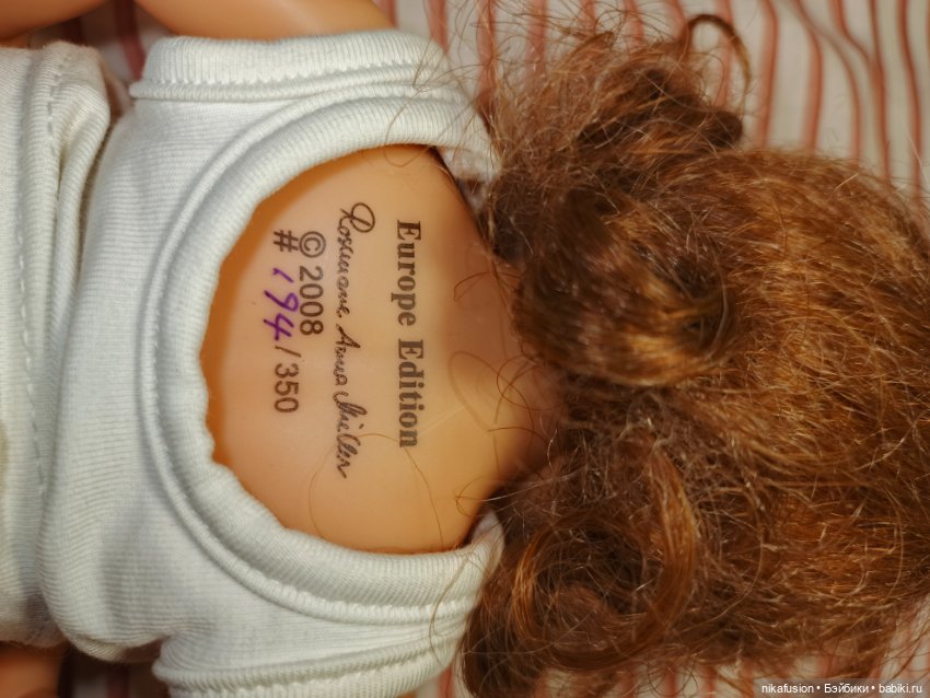 Кукла вихтель хенси с птичкой 2008 год (фото 7)