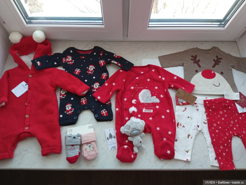 Лот одежды для куклы Новогодний 11