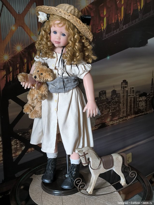 Кара - сама нежность — Фарфоровые куклы (фото 4)