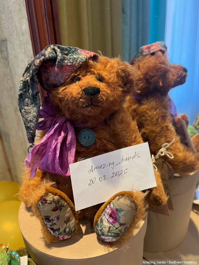 Мишка Гном — Авторские игрушки (фото 6)