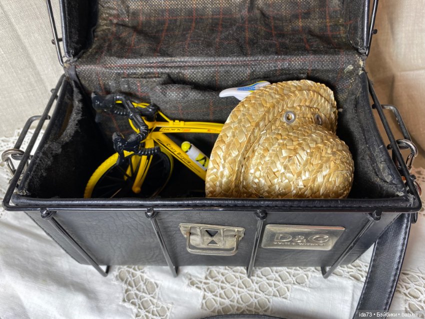 Сумка в металлической клетке - «переноска» для кукольных нужностей и кукол (фото 7)