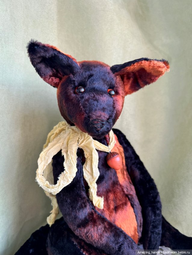 Тедди Лис. Зовут Хурма — Авторские игрушки