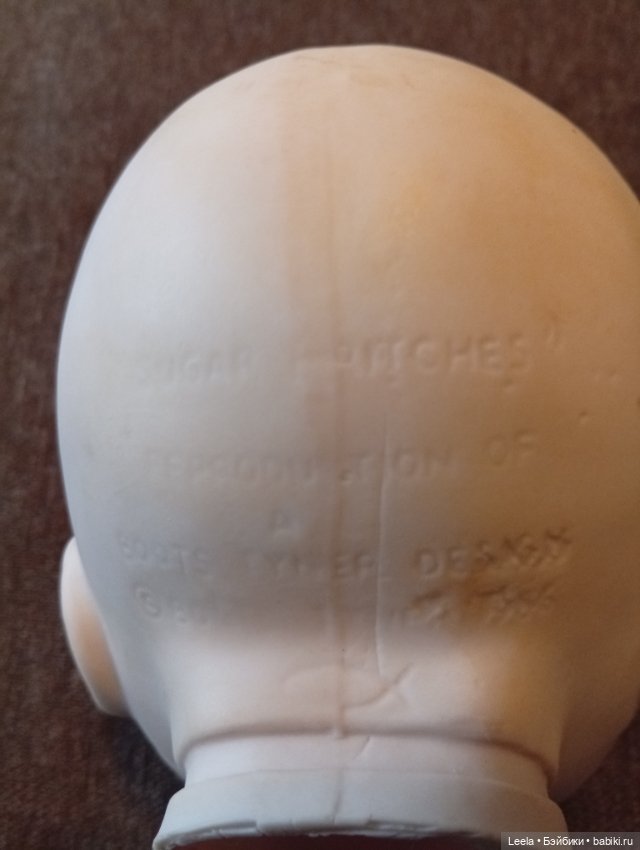 Головка-реплика спящего малыша (фото 3)