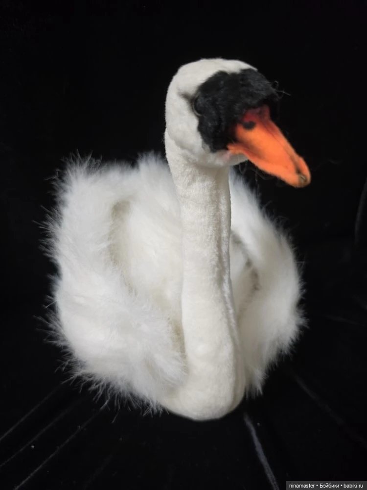 Шикарный лебедь от Hansa — Игрушки для детей (фото 3)