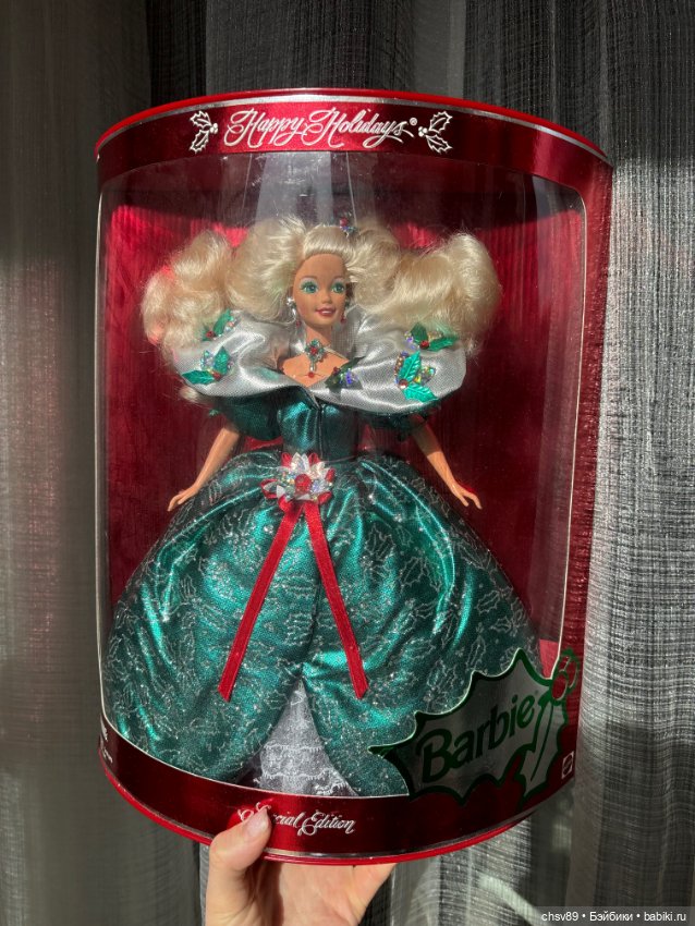 Barbie holiday 1995 — Винтажные куклы и игрушки детства (фото 5)