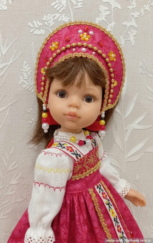 Костюм в русском стиле для Паолы (фото 4)