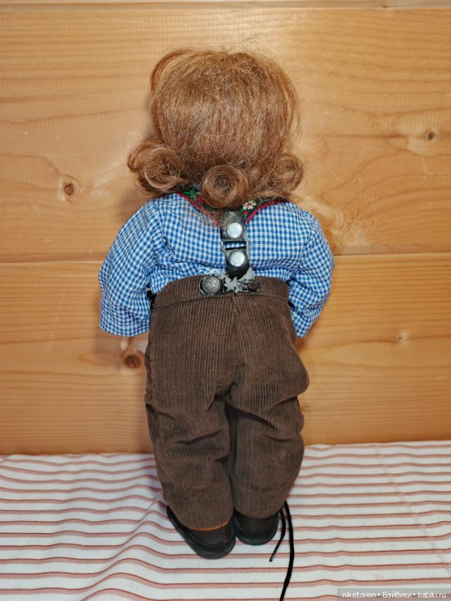 Кукла вихтель хенси с птичкой 2008 год (фото 4)