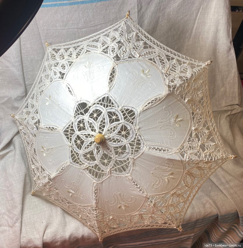 Зонтик для антикварной куклы (фото 3)