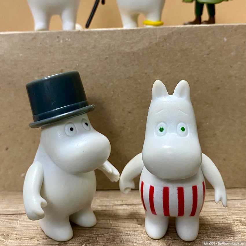 Moomin фигурки Муми-троллей из разных серий (фото 4)