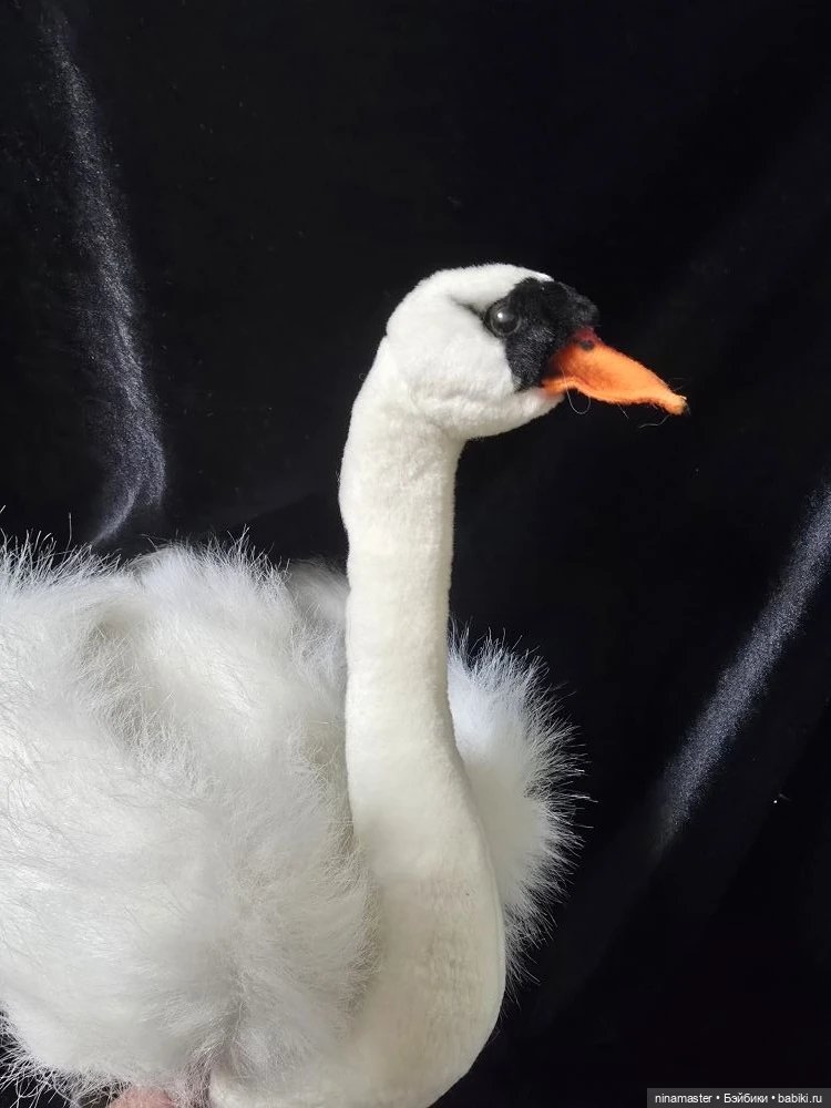 Шикарный лебедь от Hansa — Игрушки для детей (фото 9)