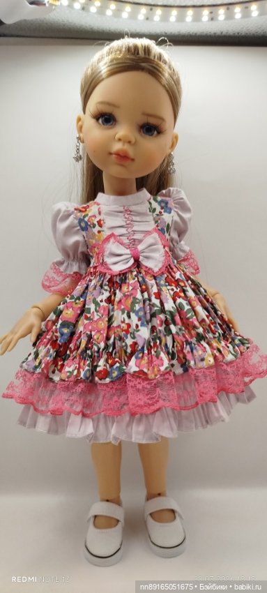 Платье для кукол Паола Рейна 32-34 см и им подобным (фото 5)