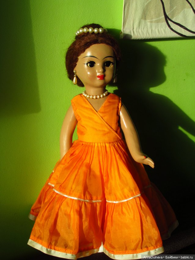 Кукла "Кубинка", прессопилочная