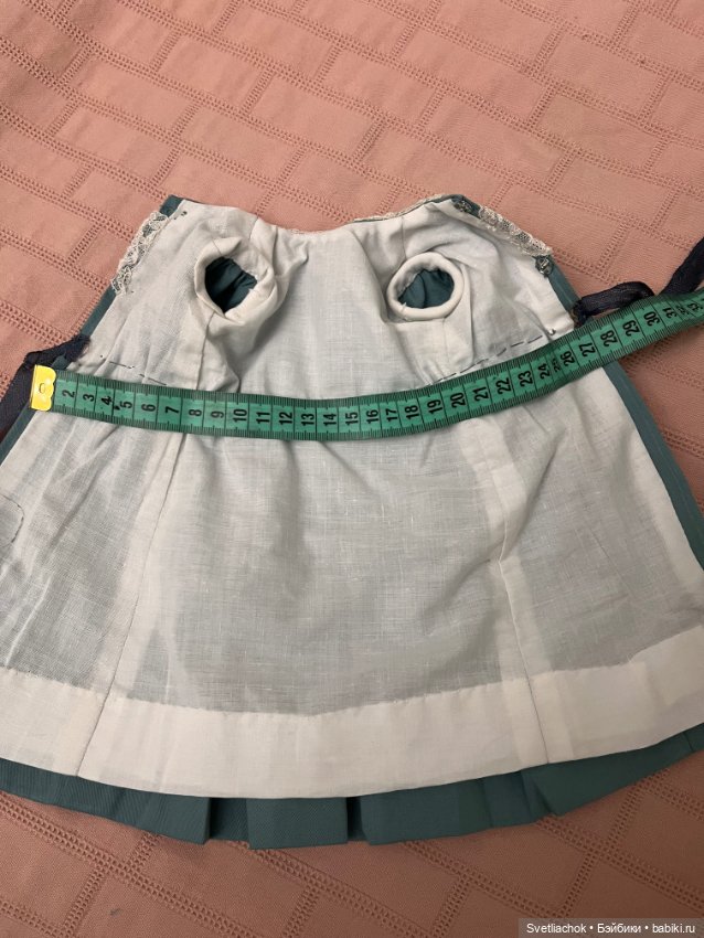 Платье для антикварной куклы (фото 5)