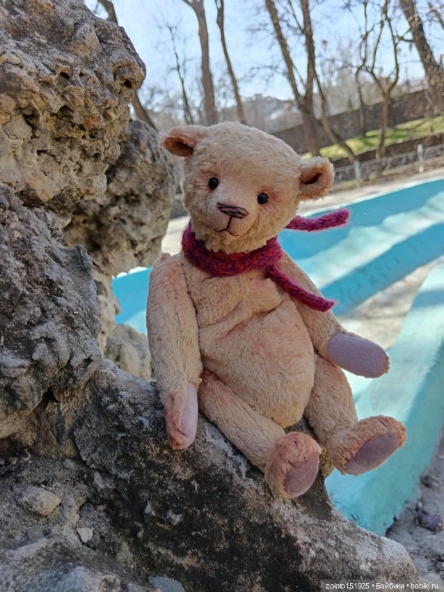 Мишка тедди ручная работа (фото 7)