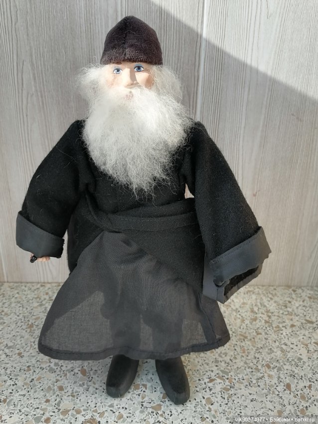 Батюшка Тихон , авторская кукла (фото 5)