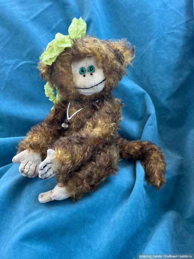 Обезьяна Анфиса — Авторские игрушки (фото 2)
