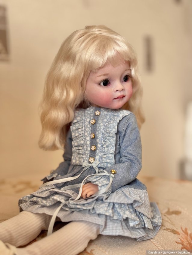Милая малышка — ООАК (кастом куклы) (фото 3)