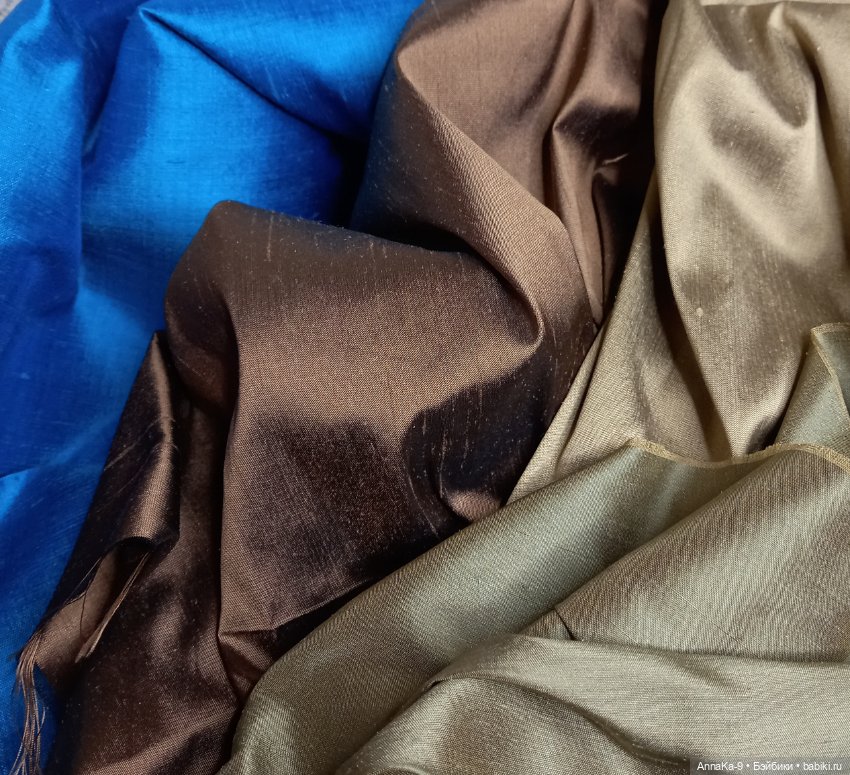 Тафта Шанжан, чесуча — Ткани