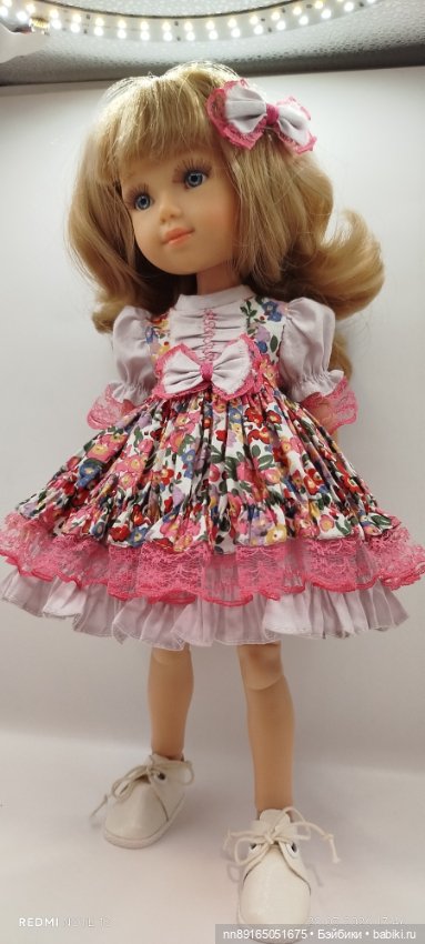 Платье для кукол Паола Рейна 32-34 см и им подобным (фото 3)