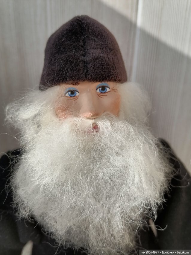 Батюшка Тихон , авторская кукла (фото 3)