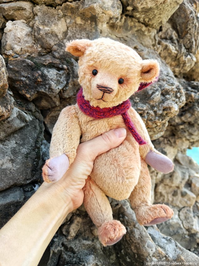 Мишка тедди ручная работа (фото 3)
