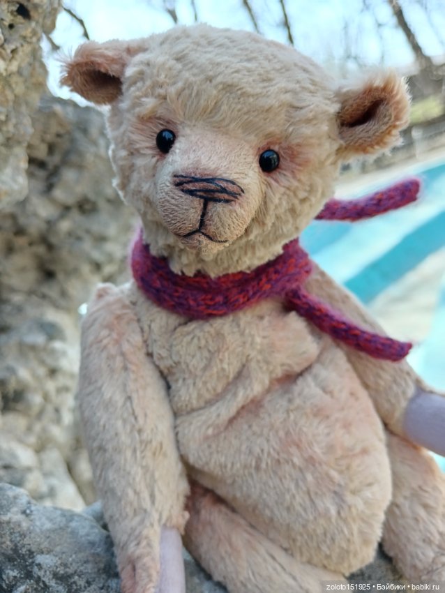 Мишка тедди ручная работа (фото 6)