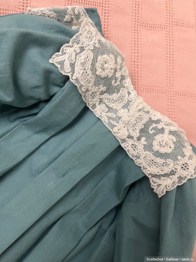 Платье для антикварной куклы (фото 3)