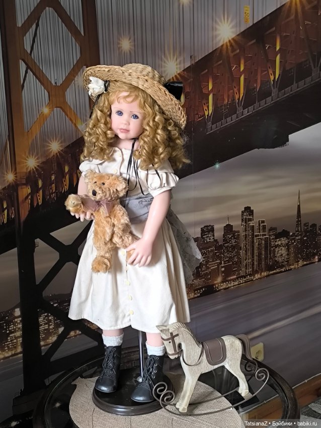 Кара - сама нежность — Фарфоровые куклы (фото 3)