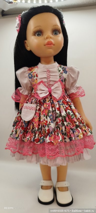 Платье для кукол Паола Рейна 32-34 см и им подобным (фото 7)