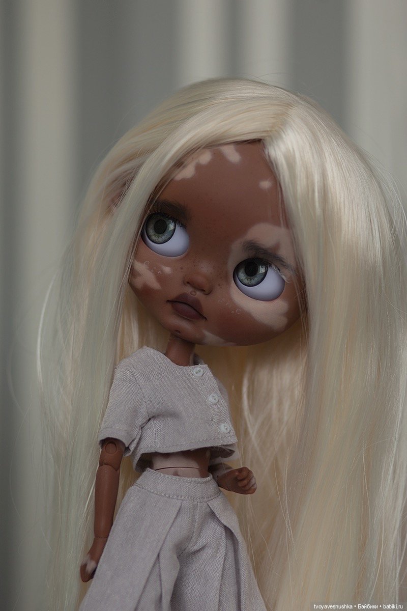 Кастом блайз с витилиго. Наоми