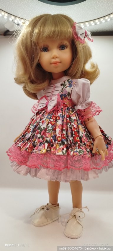 Платье для кукол Паола Рейна 32-34 см и им подобным (фото 2)