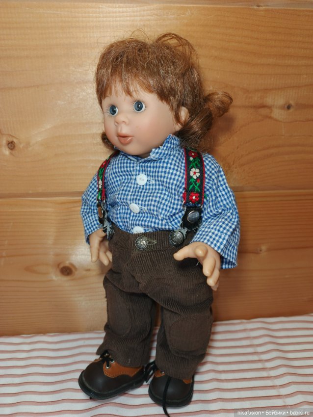 Кукла вихтель хенси с птичкой 2008 год (фото 2)