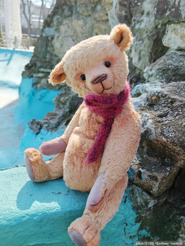 Мишка тедди ручная работа (фото 4)